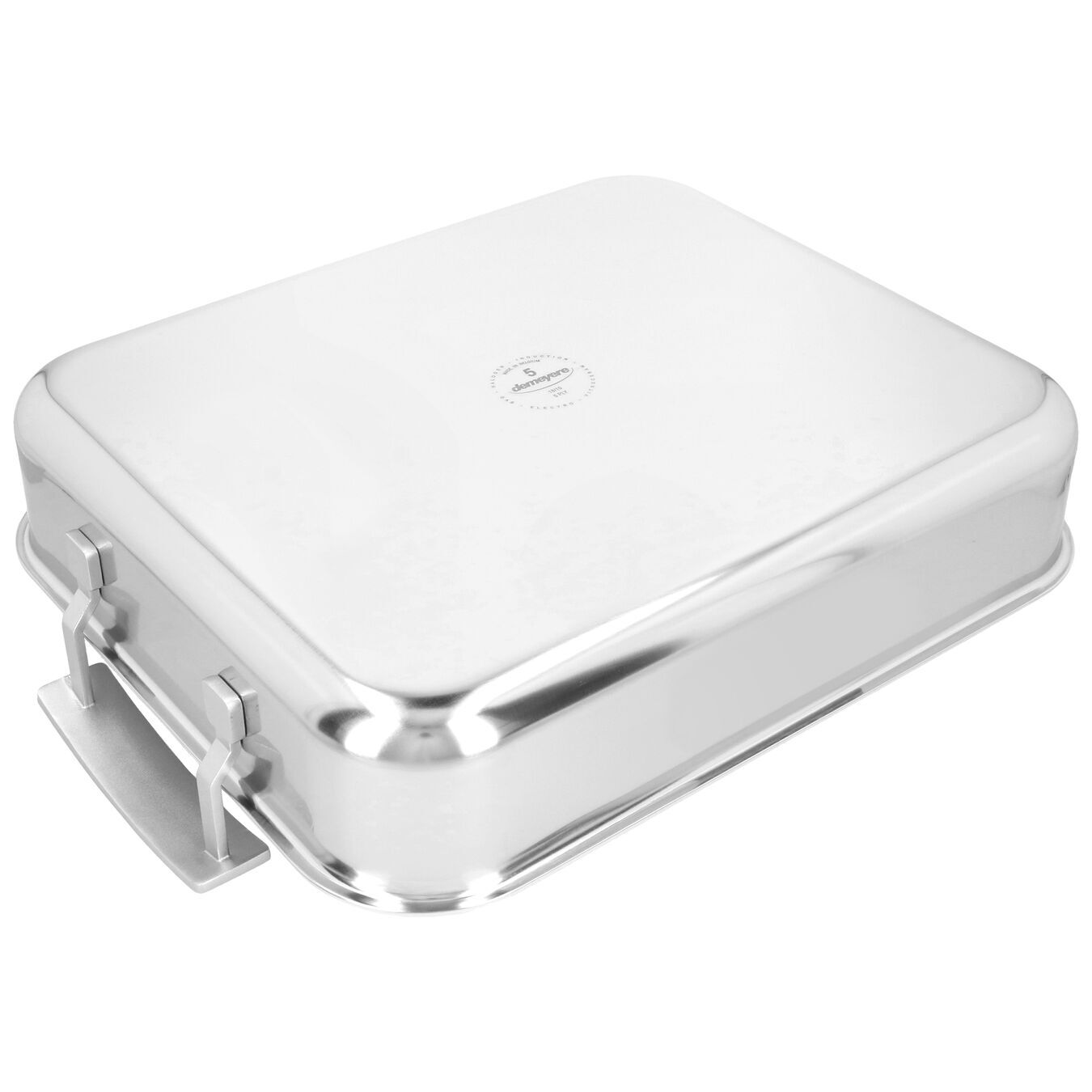 Demeyere Industry 5 nerezová panvica na pečenie s mriežkou 40 x 33,7 cm, 40850-688