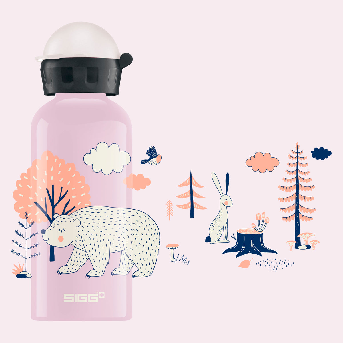 Sigg KBT dojčenská fľaša 400 ml, korálková, 8923.50