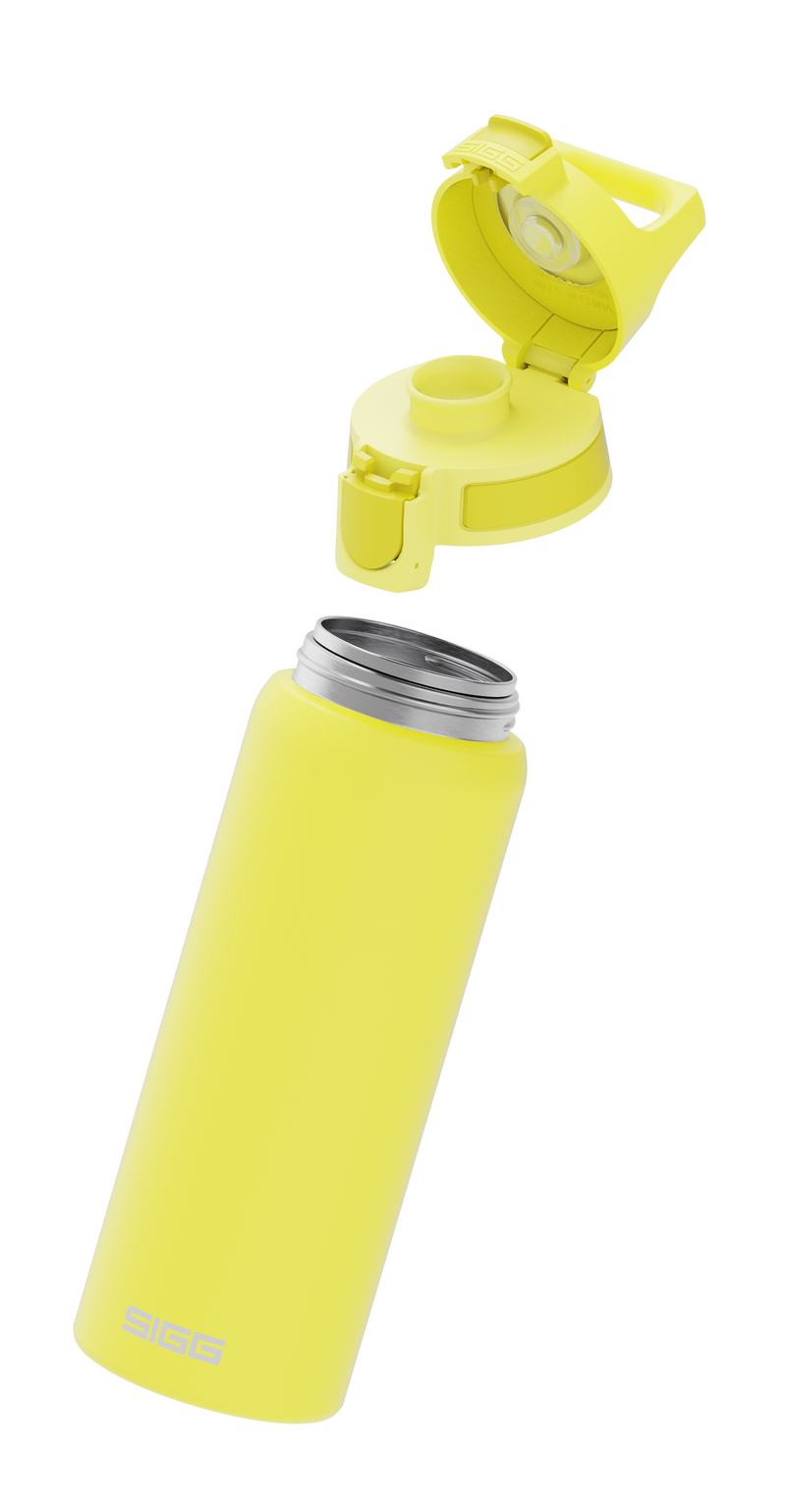 Sigg Shield One nerezová fľaša na pitie 750 ml, ultra citrón, 8992.20