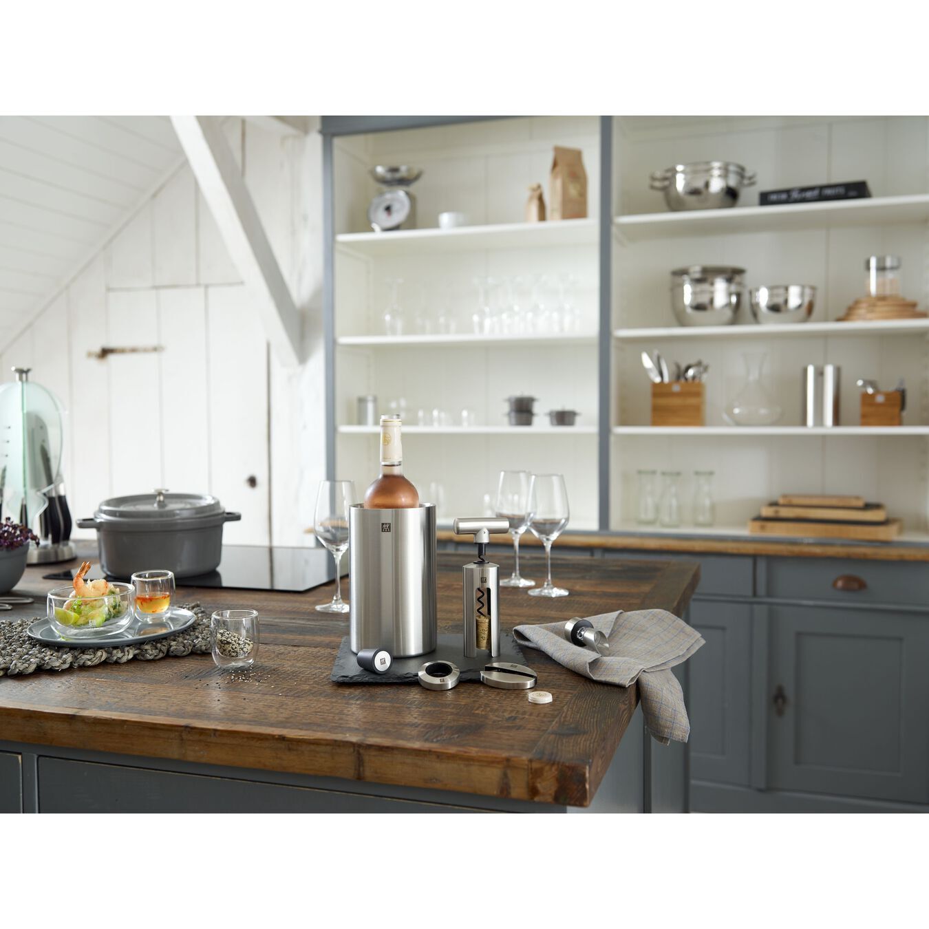 Zwilling Sommelier chladič na víno, nerez, 37900-004