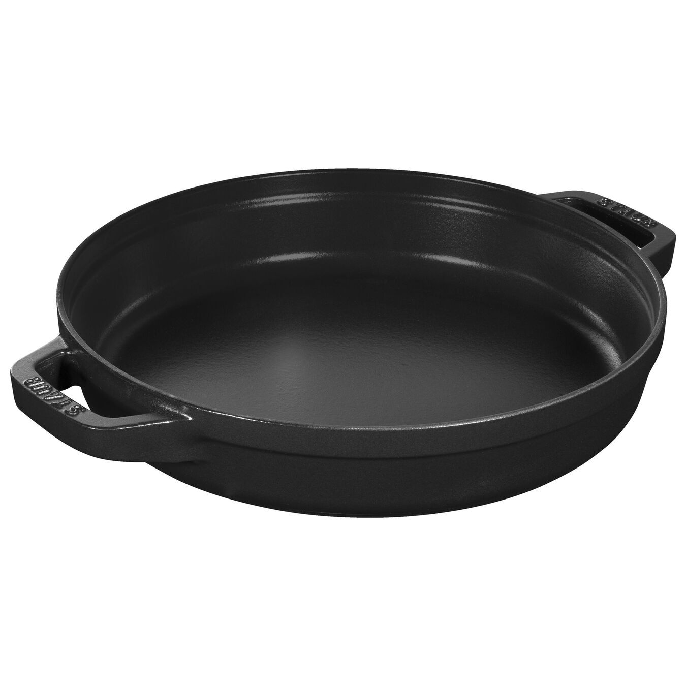 Staub Cocotte 2-piece cast iron pot and pan set 24 cm, black, 14562423