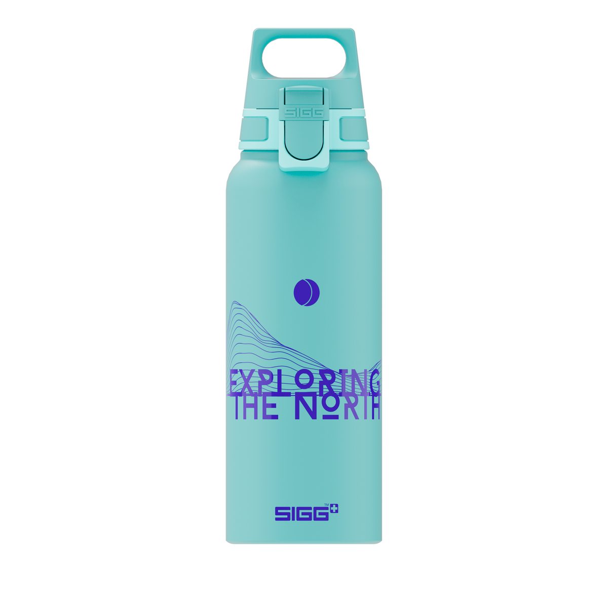 Sigg WMB One fľaša na pitie 1 l, pathfinder glacier, 9025.90