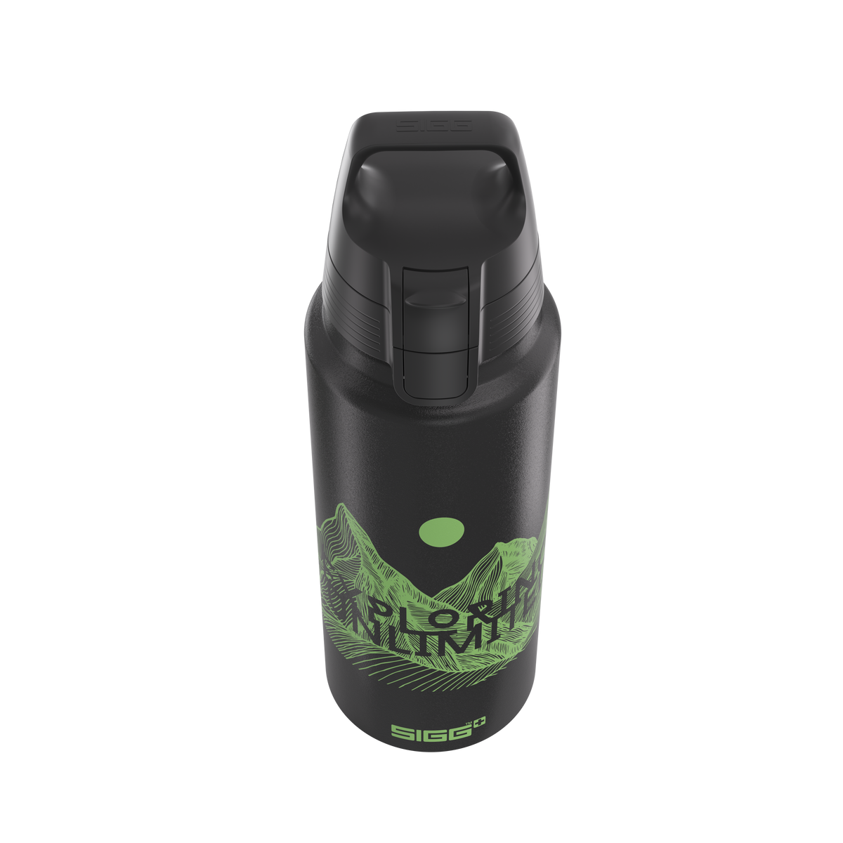 Sigg WMB One fľaša na pitie 1 l, pathfinder black, 9026.20