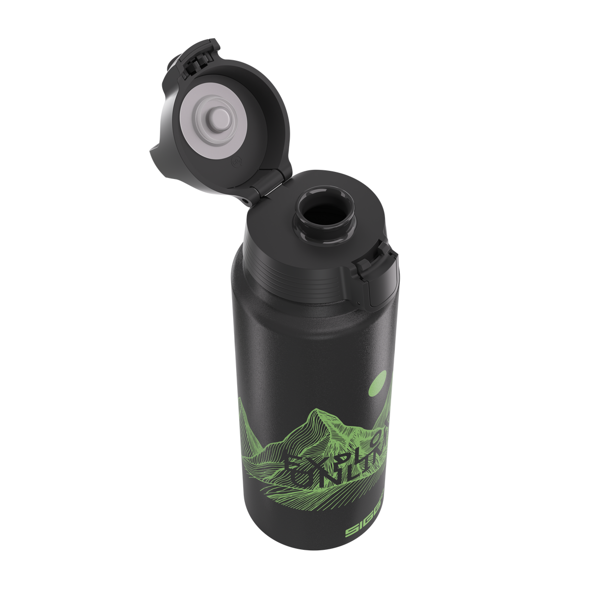 Sigg WMB One fľaša na pitie 1 l, pathfinder black, 9026.20