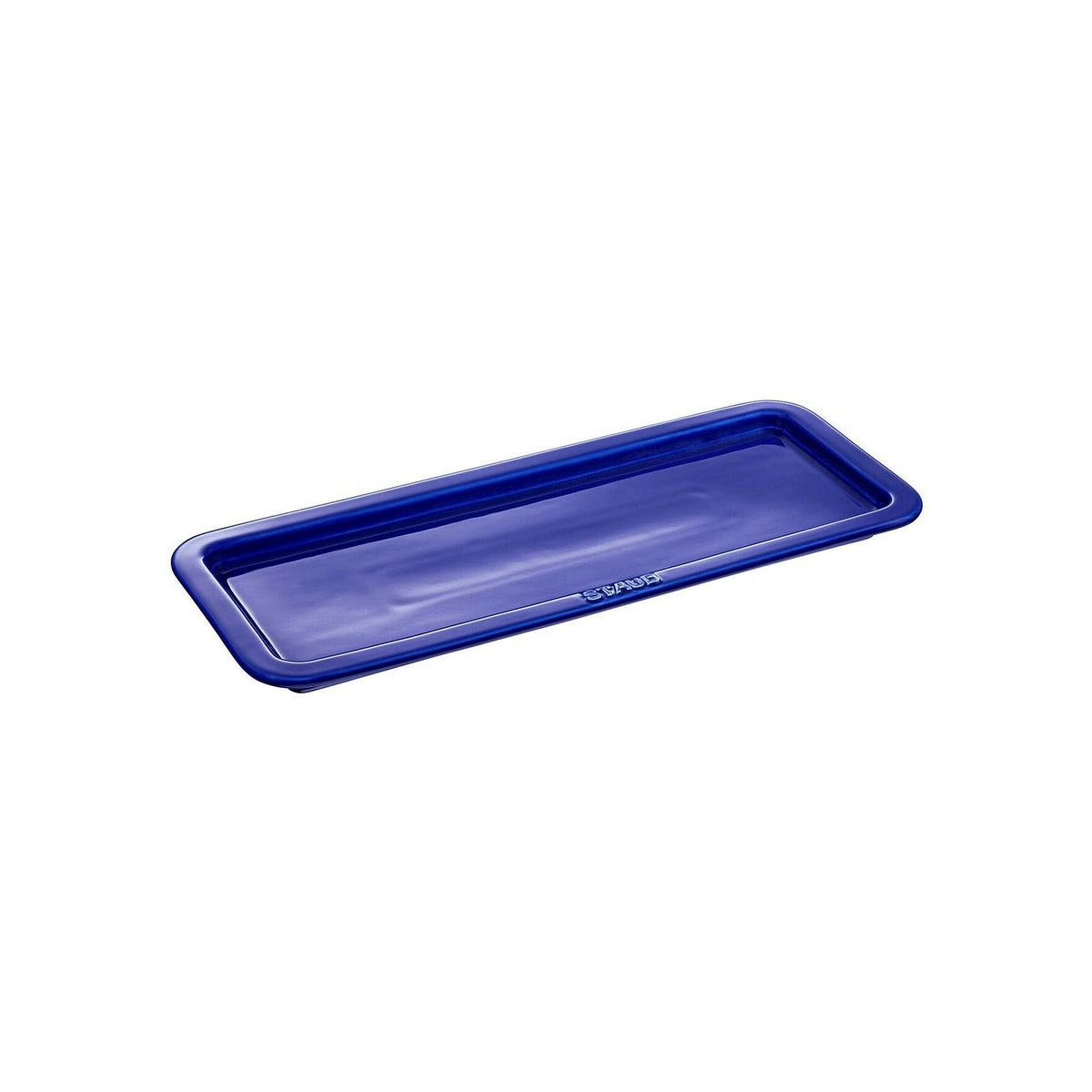 Staub ceramic serving plate 36 x 14 cm, dark blue, 40509-026