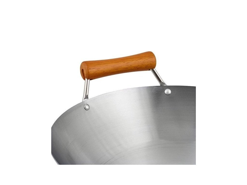 Ken Hom wok Excellence panvica z uhlíkovej ocele, 32 cm, KH432003