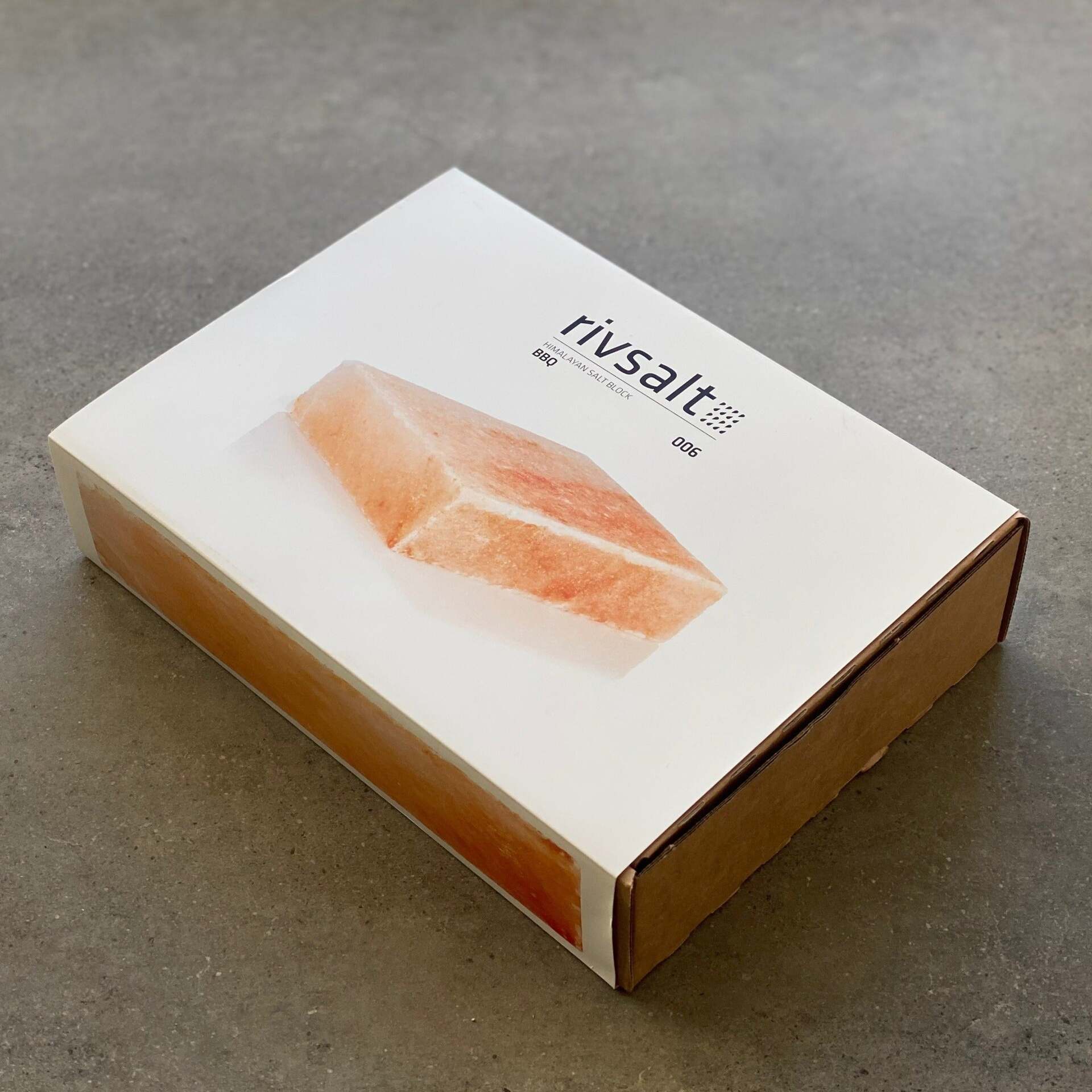 Rivsalt BBQ blok himalájské soli pro pečení a grilování, 3,2 kg, RIV006