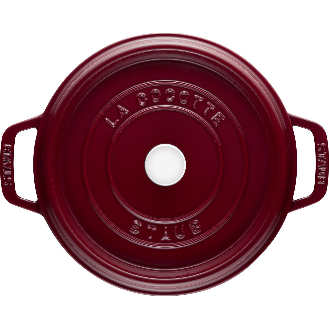 Staub Cocotte okrúhly hrniec 24 cm/3,8 l bordeaux, 40502-294