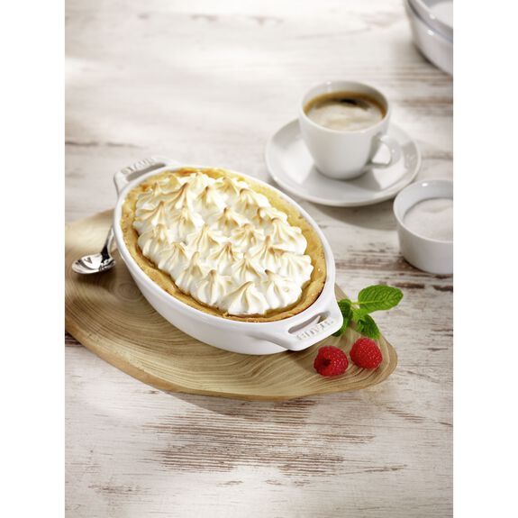 Keramická zapekacia misa Staub oválna 17 cm/0,4 l biela, 40511-155