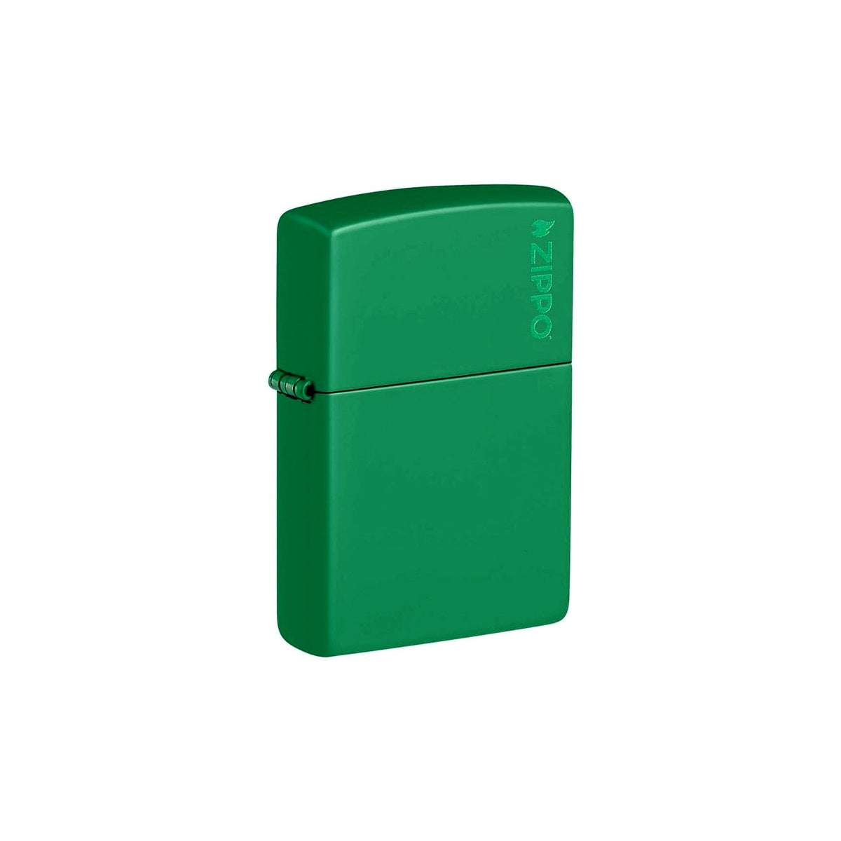 Zippo 26107 Grass Green Matte Zippo Logo