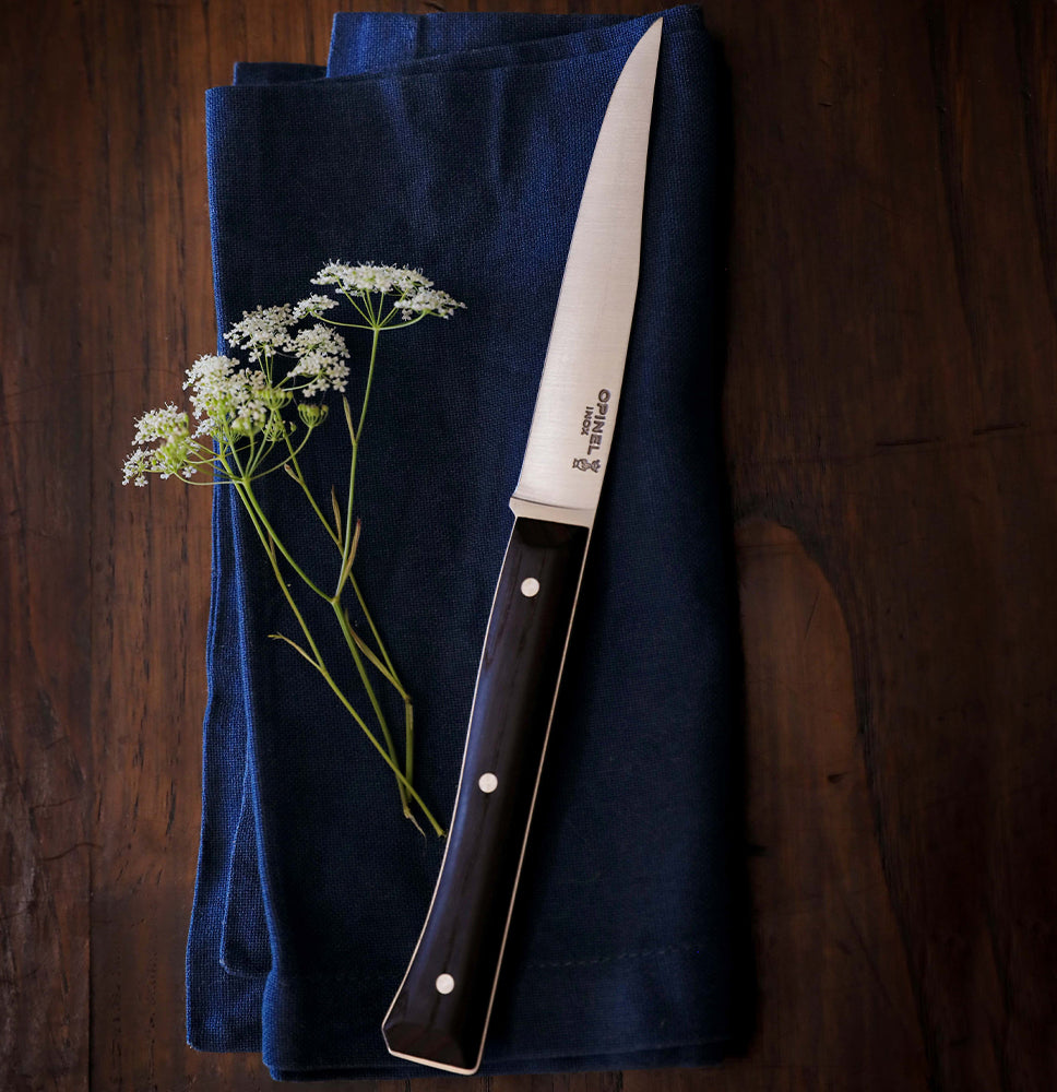 Opinel Facette sada 4 príborových nožov, tmavý popol, 002497