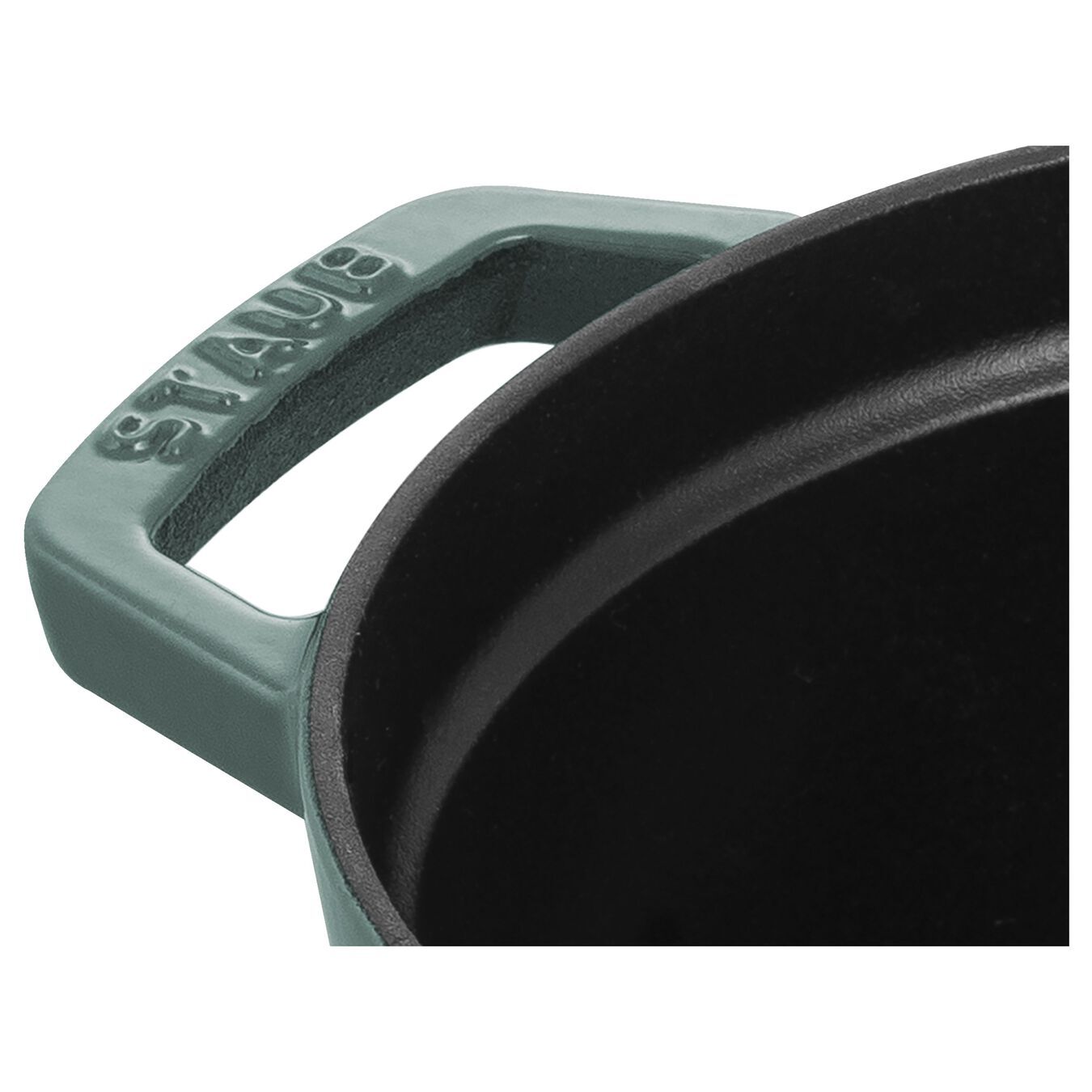 Staub Cocotte pot round 20 cm/2,2 l eucalyptus, 11020121