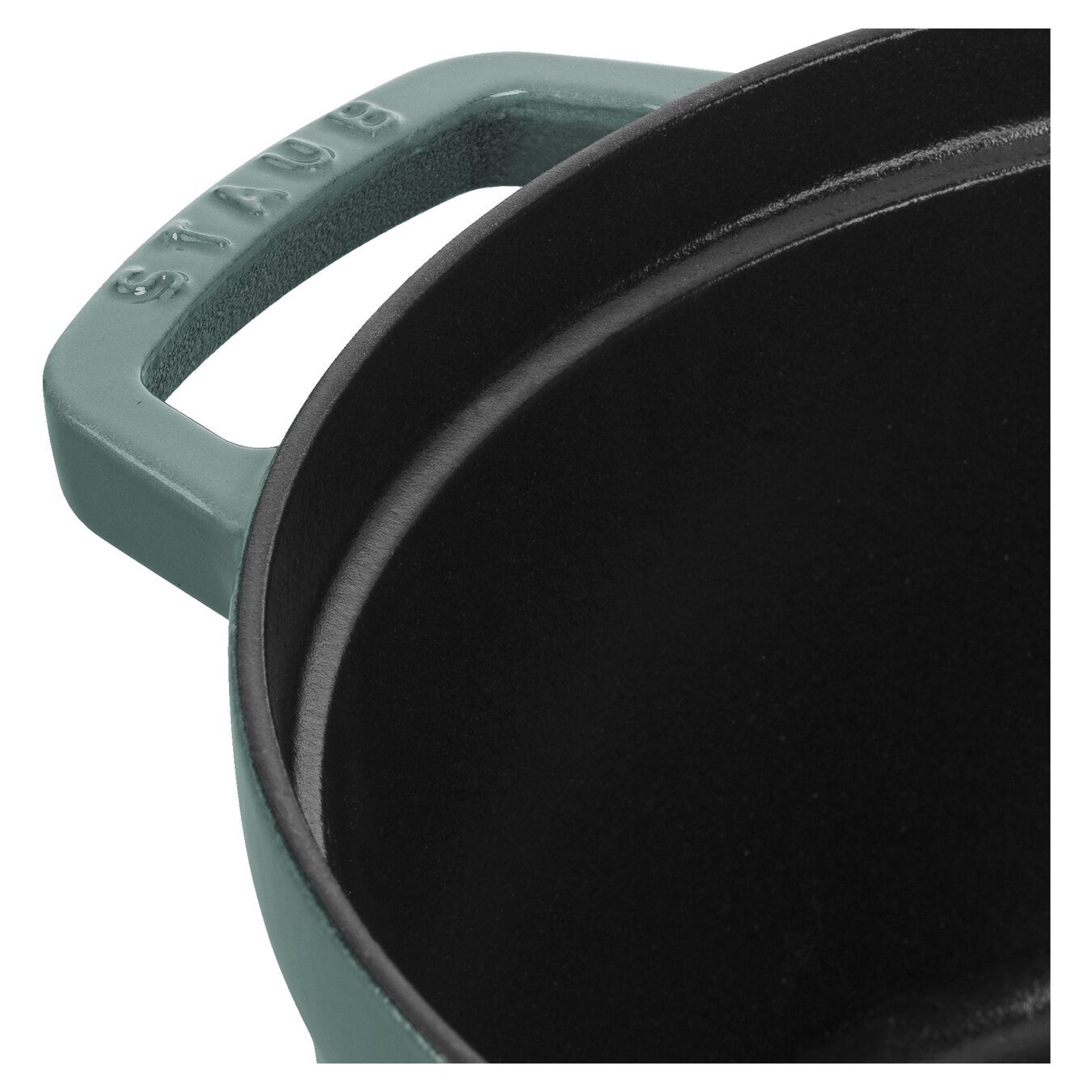 Staub Cocotte hrniec okrúhly 28 cm/6,7 l eukalyptus, 11028121