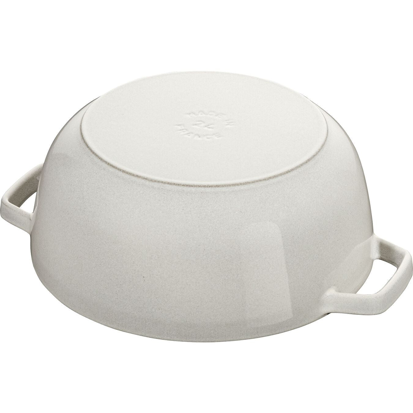 Staub Special Cocotte hrnec 24 cm/3,6 l bílá lanýžová, 112824107