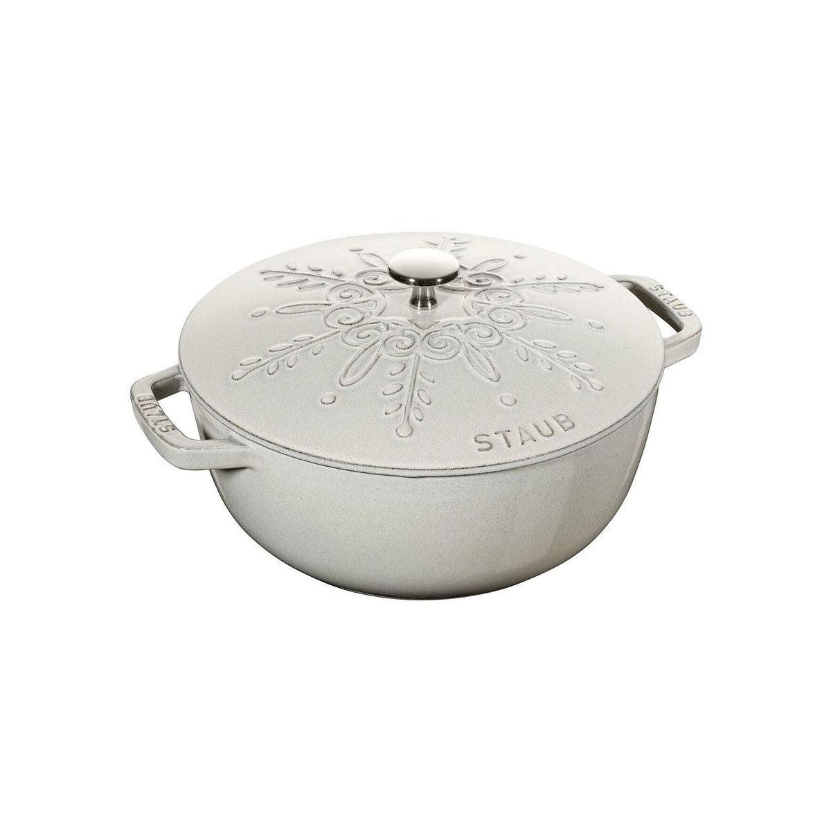 Staub Special Cocotte hrniec 24 cm/3,6 l biela hľuzovka, 112824107