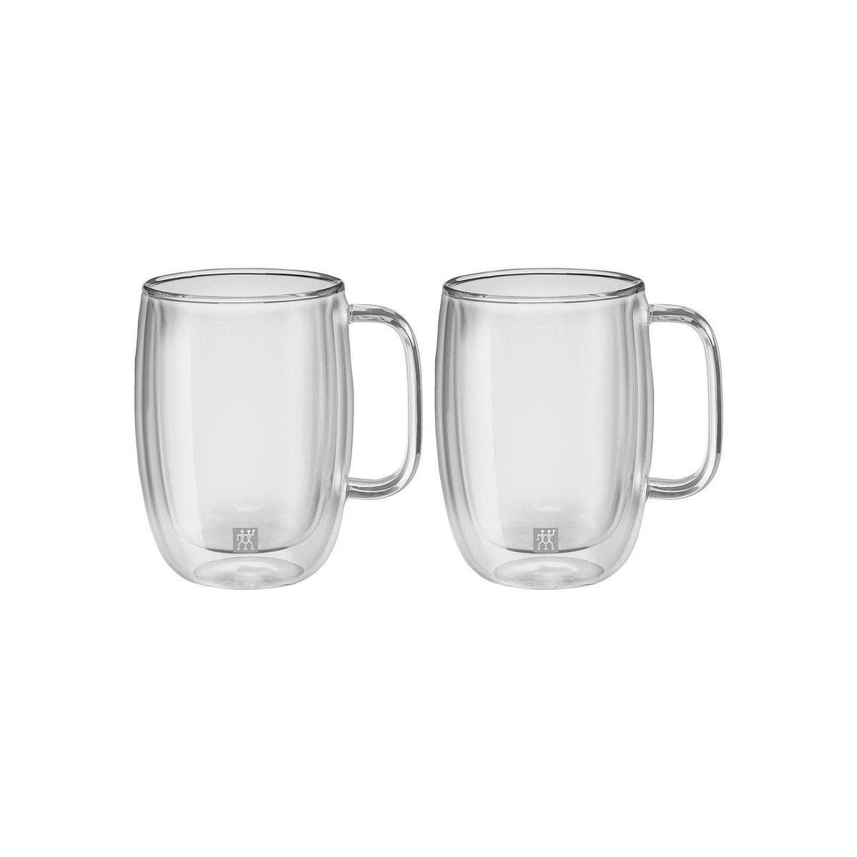 Zwilling Sorrento Plus latte macchiato glasses with handle 450 ml, 2 pcs, 39500-114