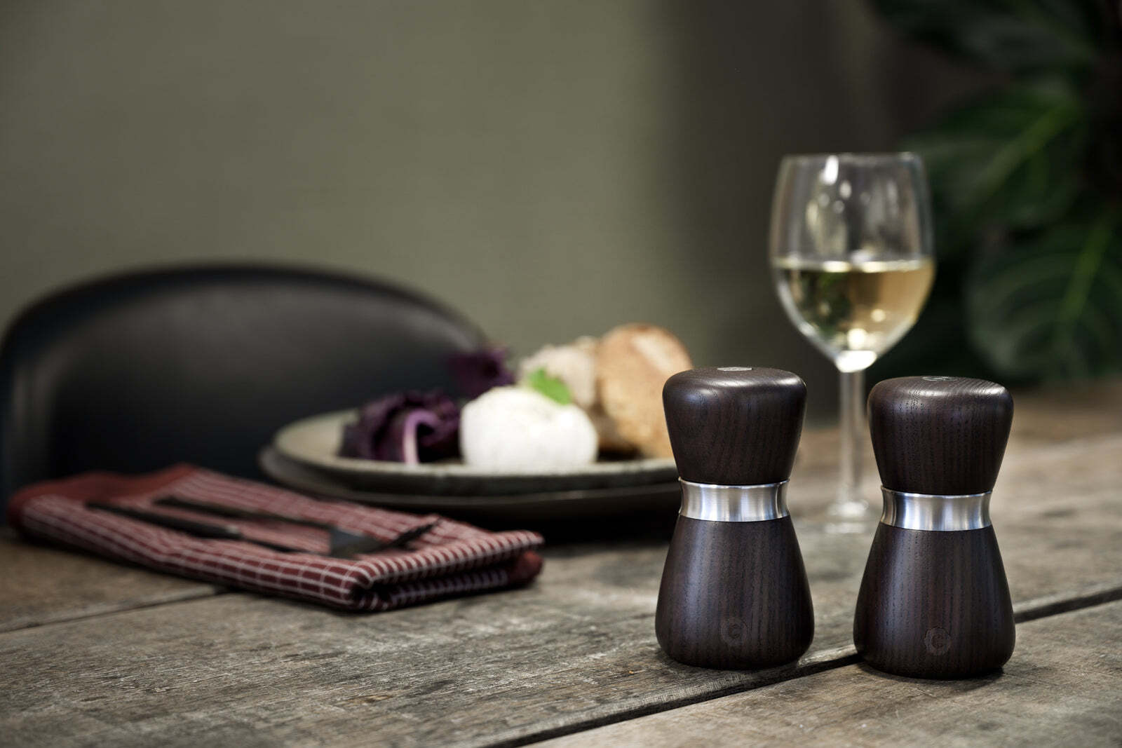 CrushGrind Kyoto wooden spice grinder 10 cm, 070360-2073