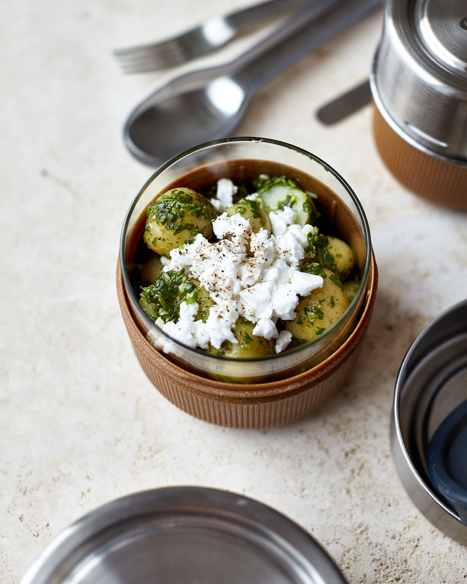 Black+Blum glass snack boxes