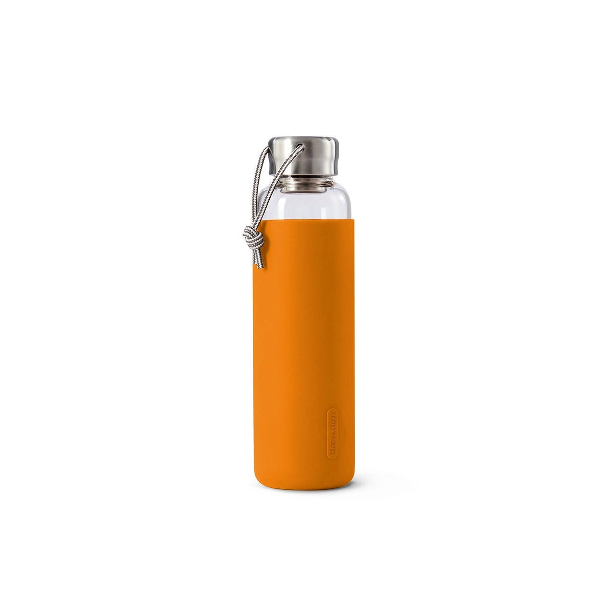 Sklenená fľaša na vodu Black+Blum 600 ml, oranžová, GR-WB-M003