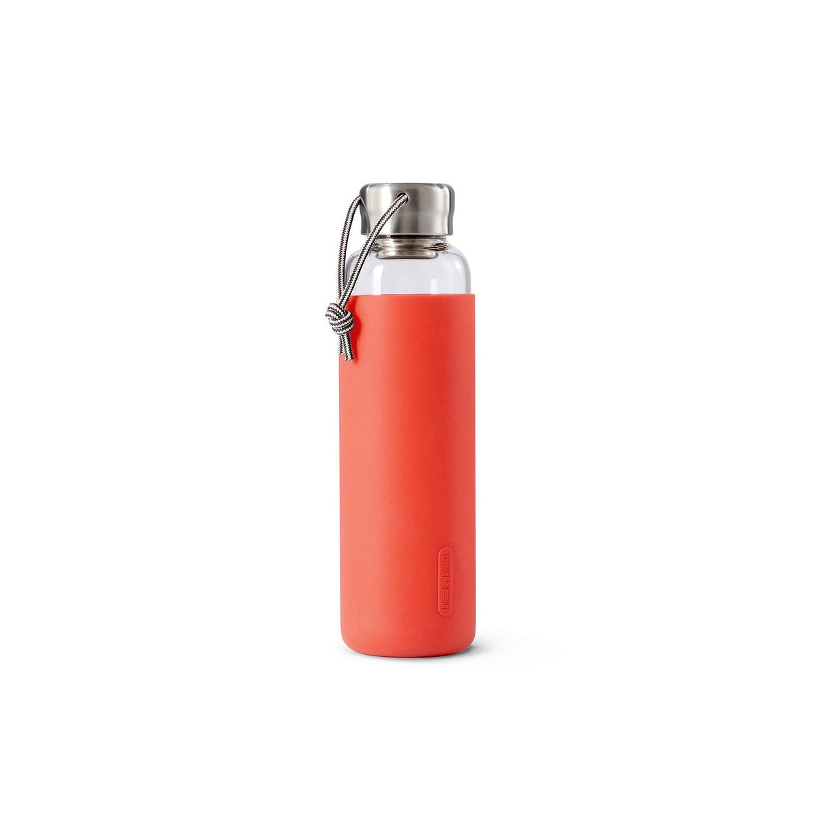 Sklenená fľaša na vodu Black+Blum 600 ml, koralová, GR-WB-M011