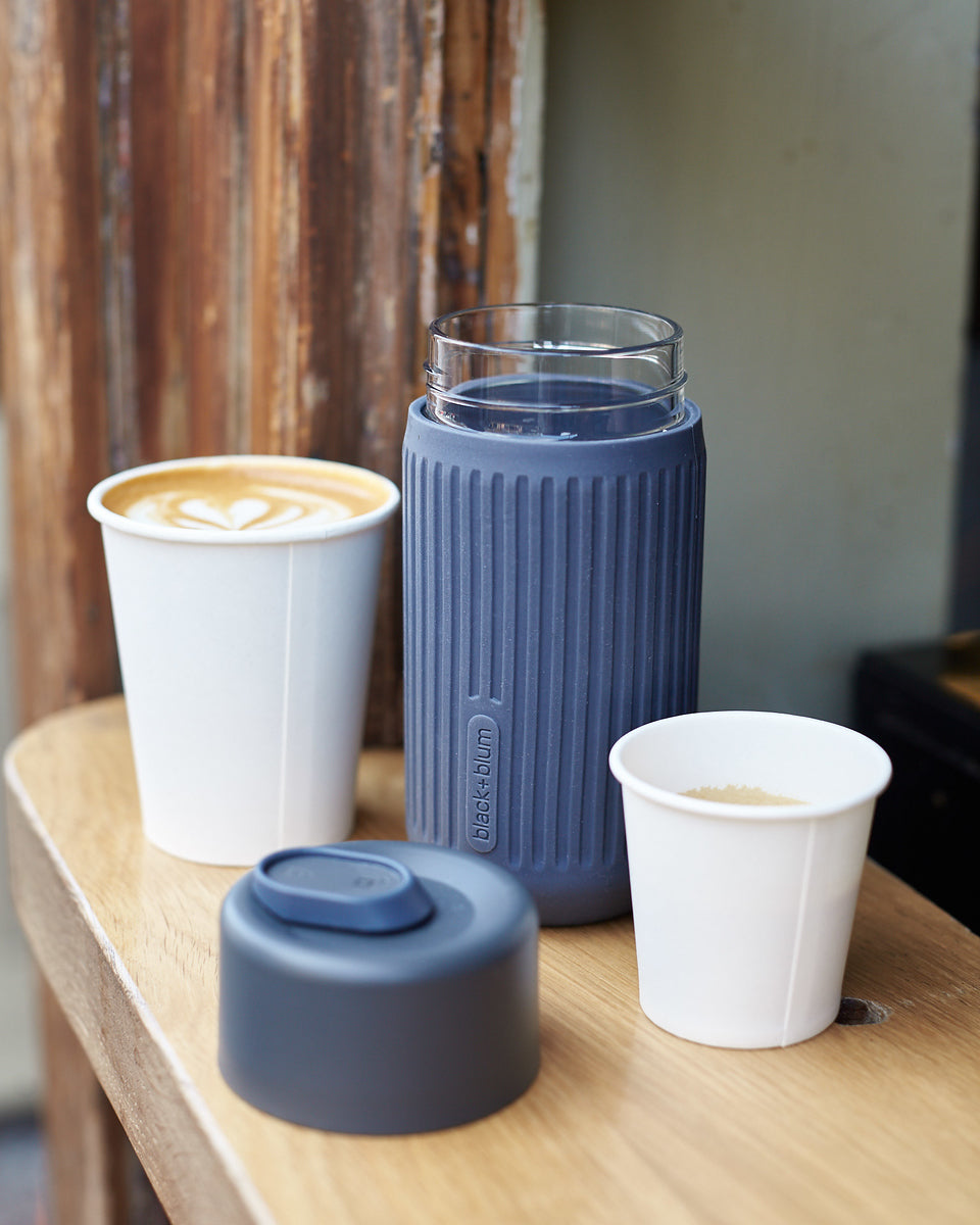 Black+Blum travel thermos mugs