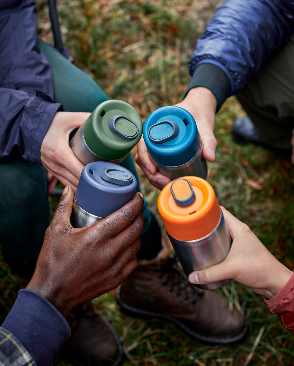 Cestovný termohrnček Black+Blum z nehrdzavejúcej ocele 340 ml, oranžový, TC-SS003