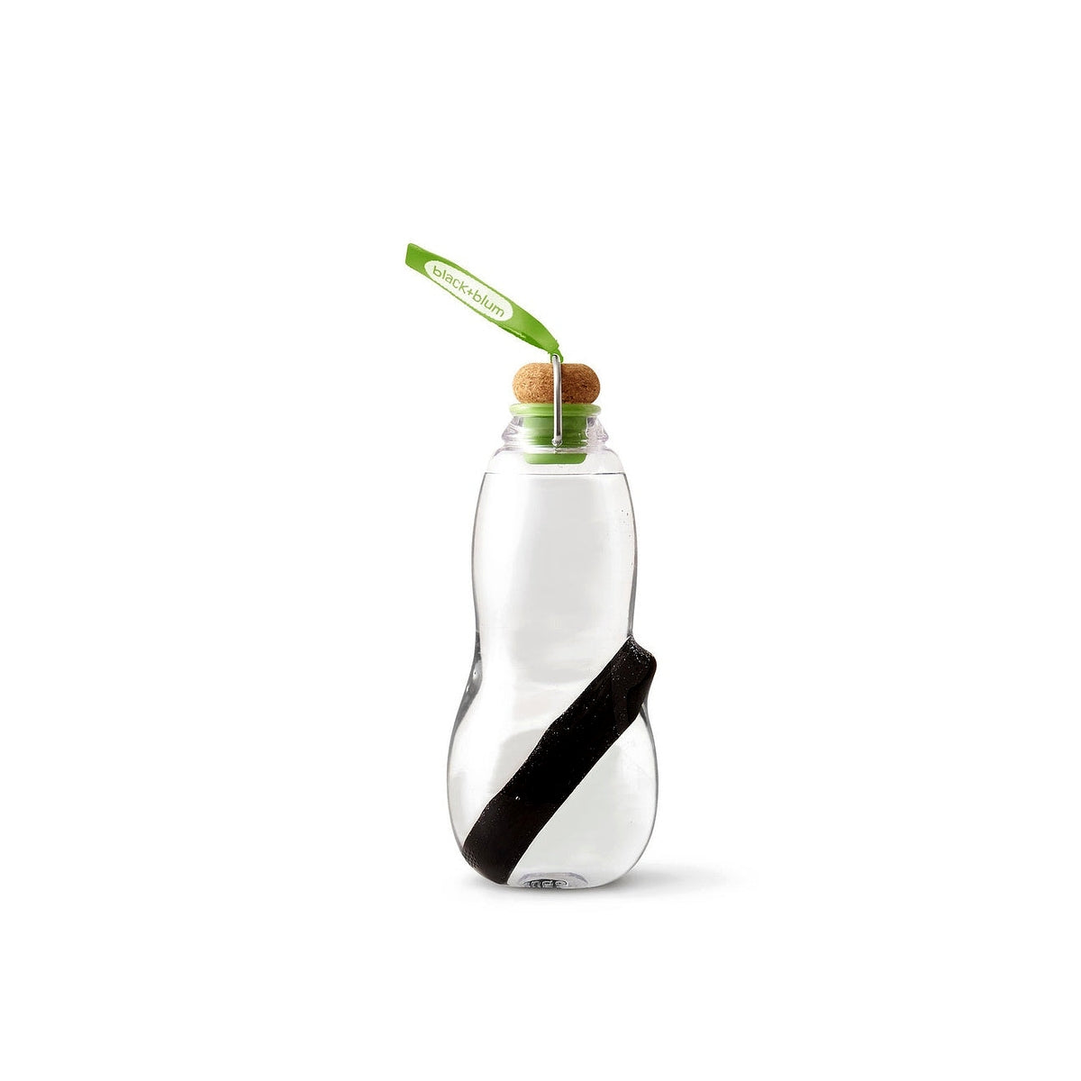 Black+Blum water bottle with natural filter 800 ml, lime, EG002