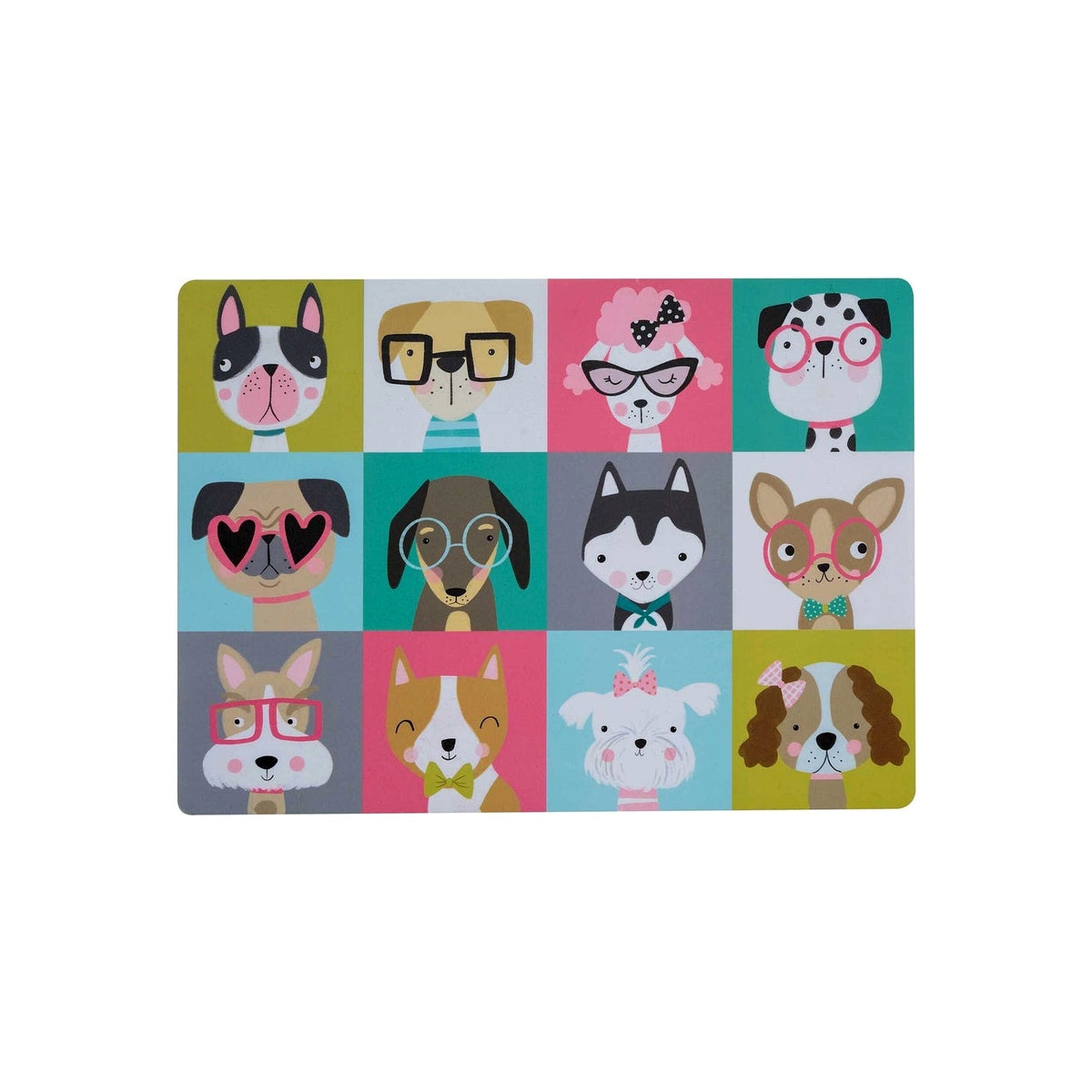 Mason Cash Pawtrait Pets dog food/bowl mat 43 x 31 cm, 2030.481