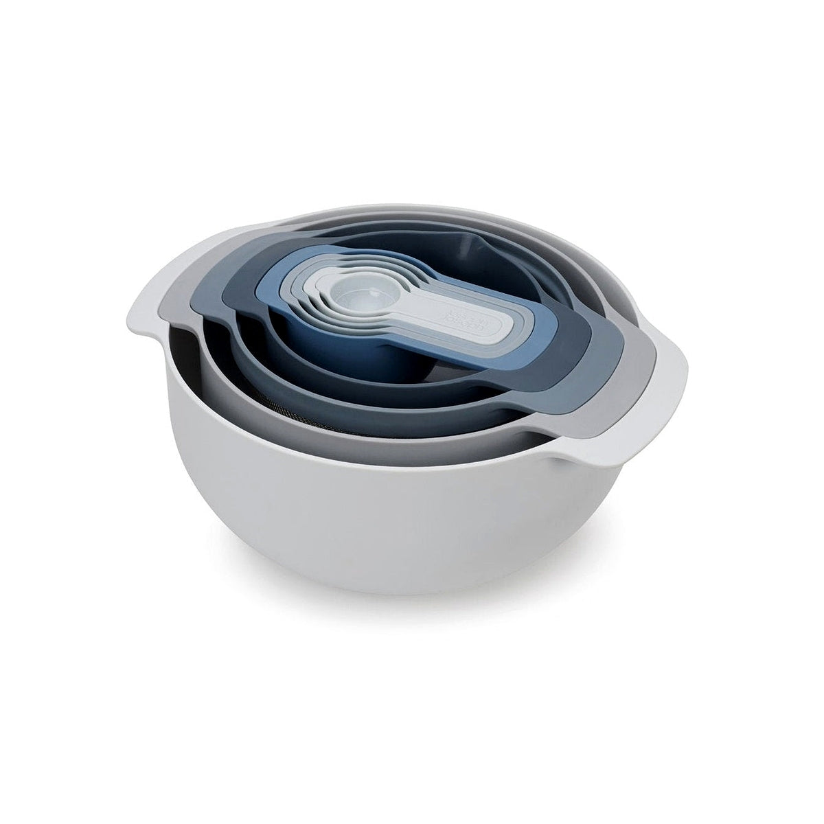 Joseph Joseph Nest sada stohovatelných mís a odměrek, modrá, 40101