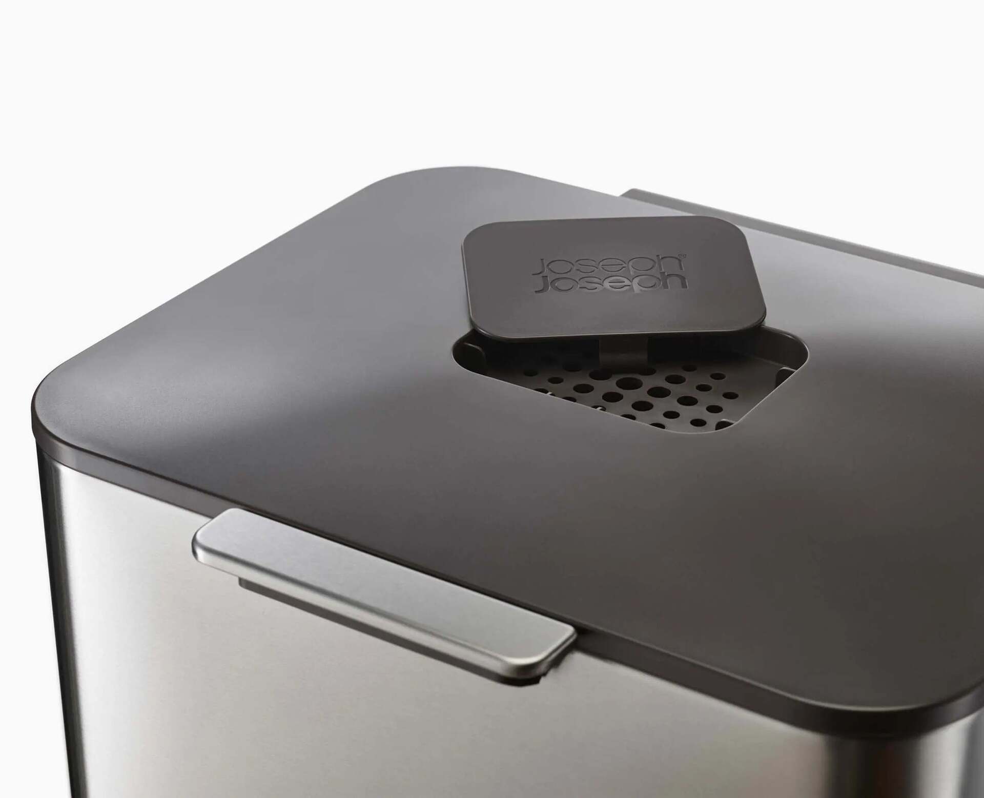 Kuchynský odpadkový kôš Joseph Joseph Totem Max 60 l, nerezová oceľ, 30060