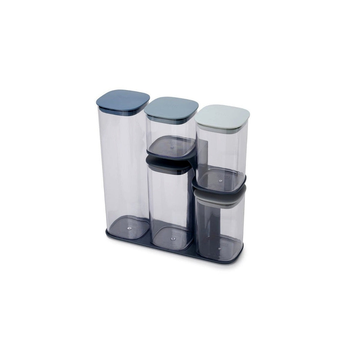 Joseph Joseph Podium sada úložných dóz se stojanem, modrá, 81106
