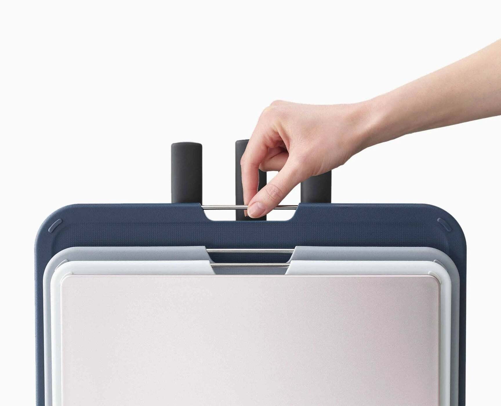 Joseph Joseph Nest Boards Plus sada krájecích prkének s noži, šedá, 60194