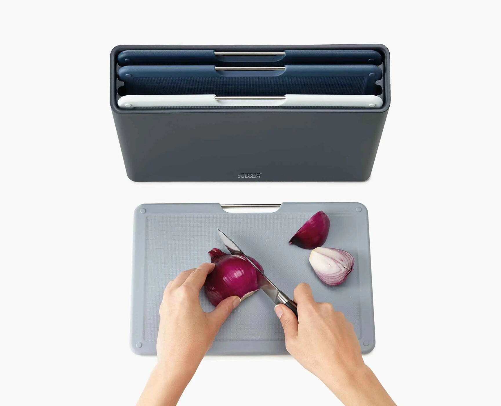 Joseph Joseph Folio sada stojanu s prkénky 20 x 30 cm, šedá, 60186