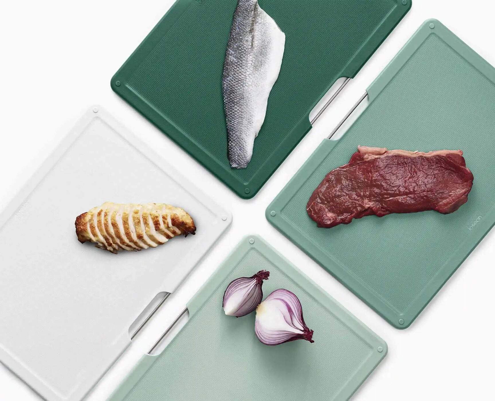 Joseph Joseph Folio sada stojanov s doskami na krájanie 24 x 34 cm, zelená, 60197