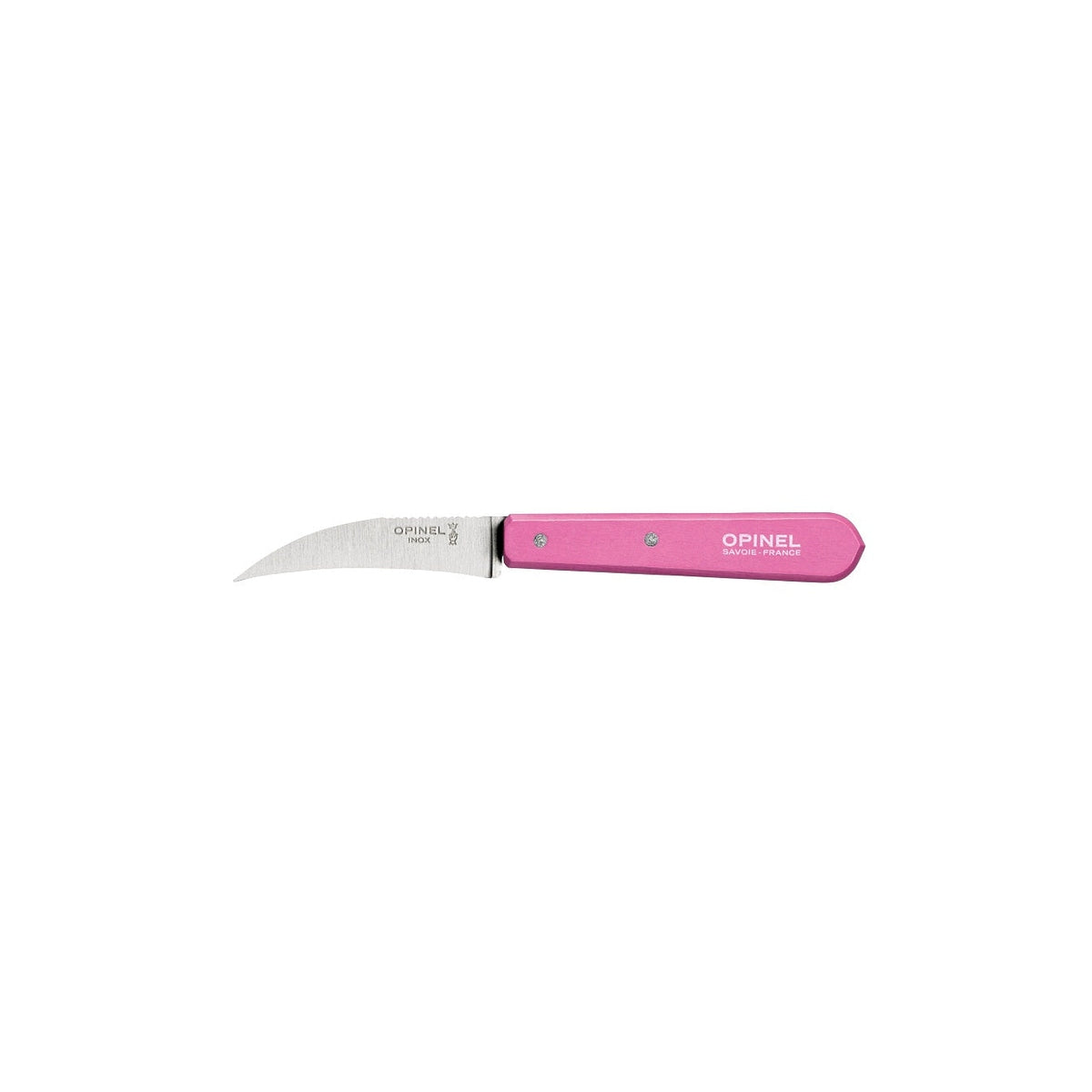 Opinel Les Essentiels N°114 nůž na zeleninu 7 cm, pink, 002037