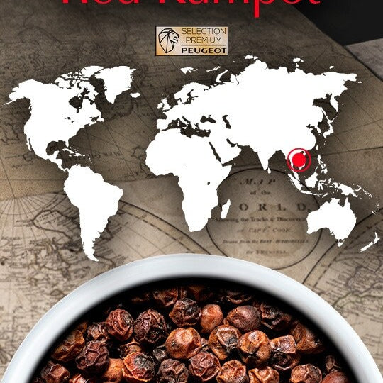 Peugeot Červený pepř Kampot Premium 3 x 20g, 42479