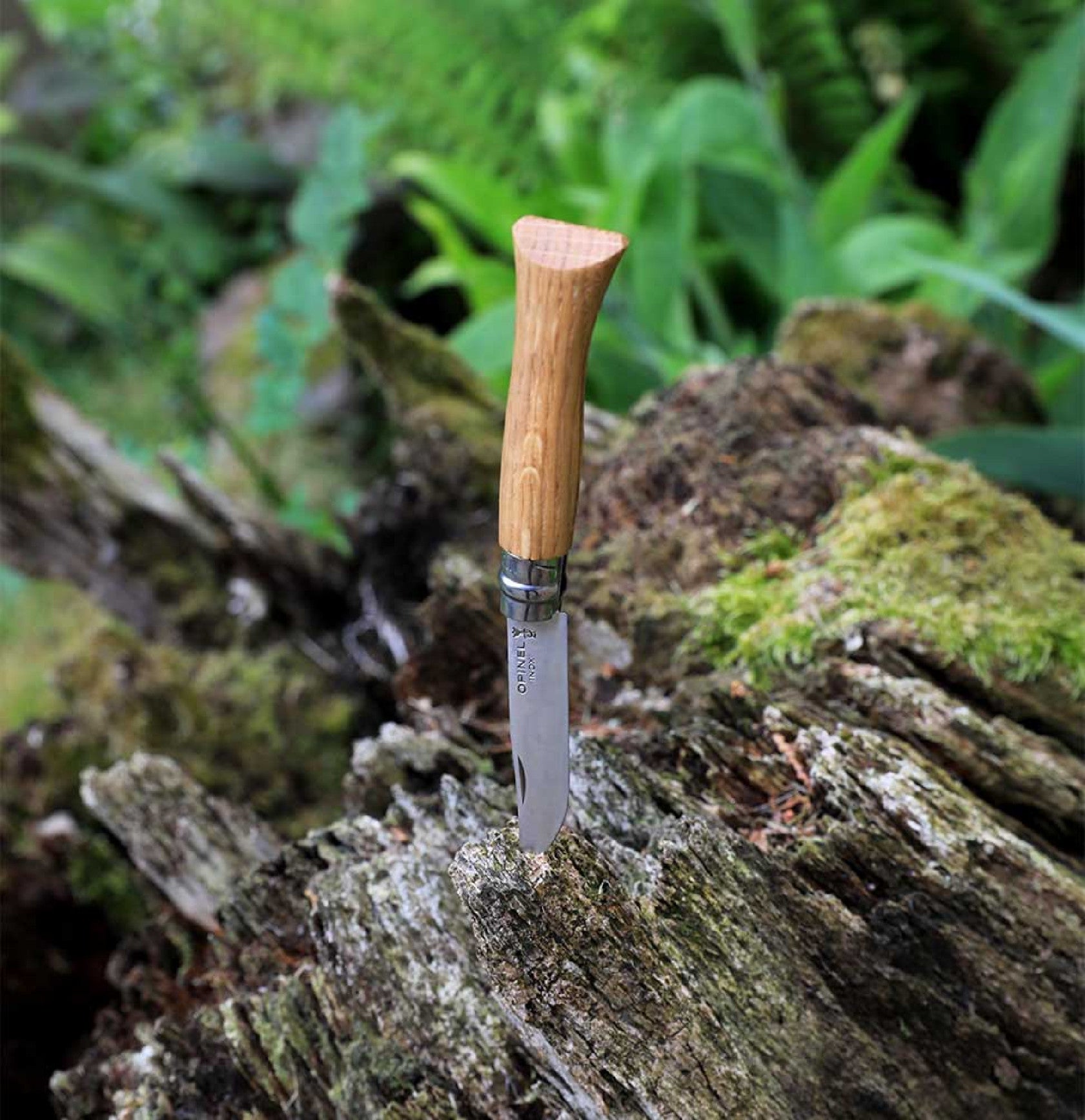 Zatvárací nôž Opinel Oak Wood N°09 9 cm, 002424