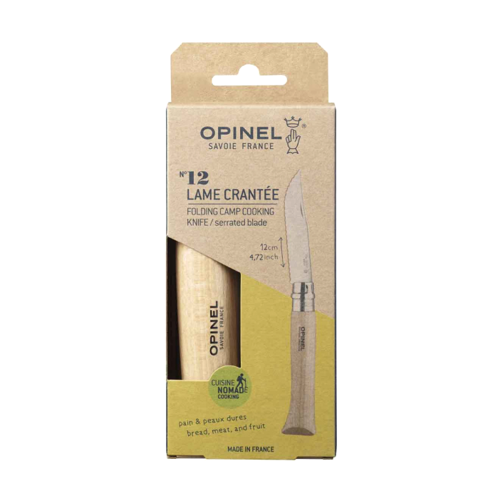 Opinel Nomad N°12 zúbkovaný skladací nôž 12 cm, 002441