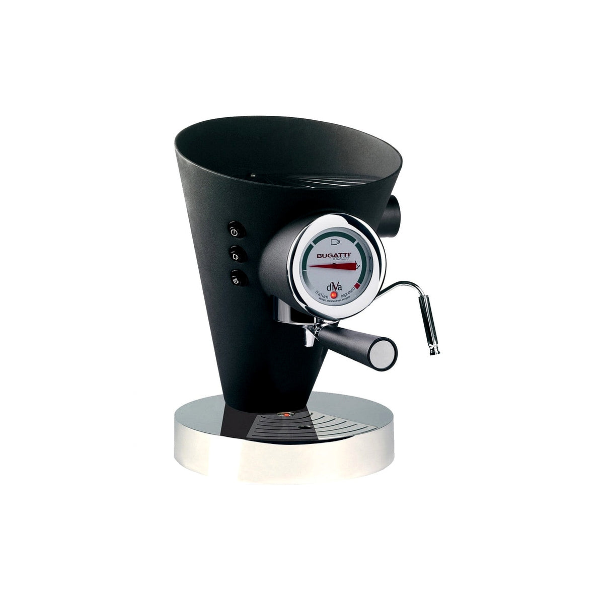 Bugatti Diva Black Espresso kávovar, 15-DIVAN