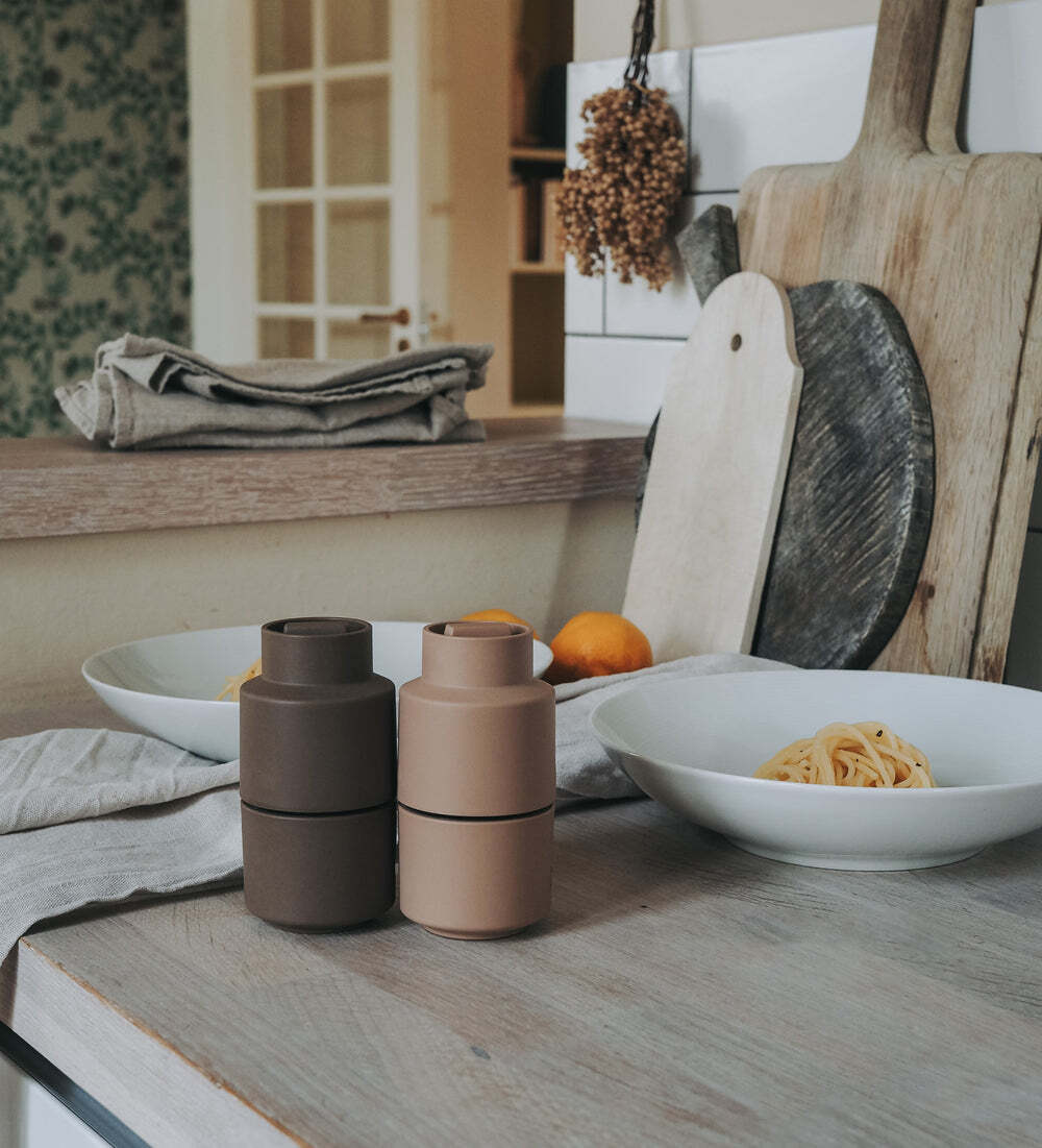 Mlynček na korenie CrushGrind Billund 12 cm, všetky druhy korenia a kardamón, 060300-4002