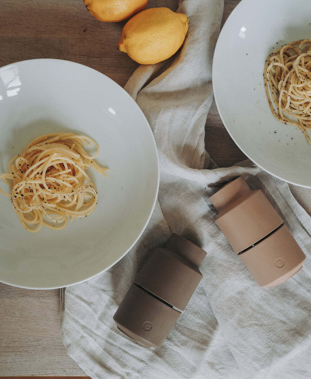 Mlynček na korenie CrushGrind Billund 12 cm, všetky druhy korenia a kardamón, 060300-4002