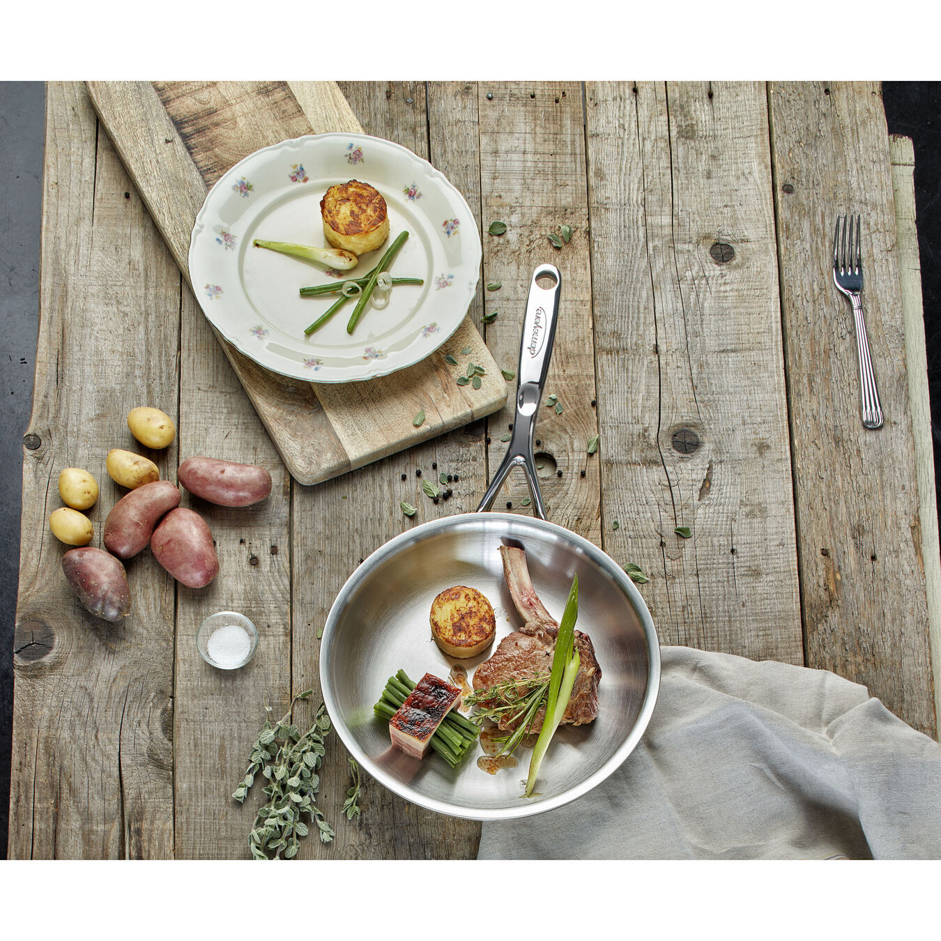 Demeyere Proline 7 nerezová panvica 24 cm, 25624