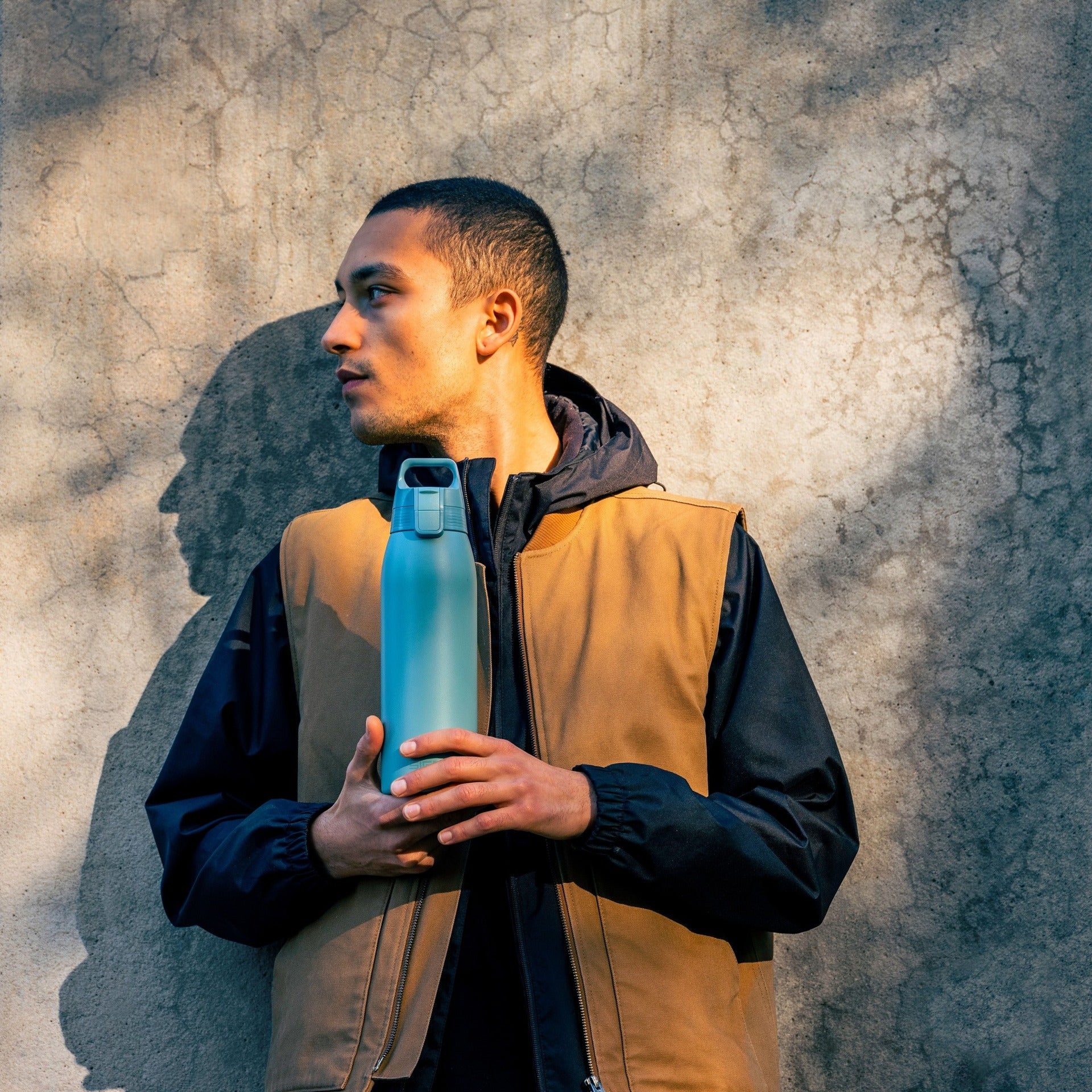 Sigg Shield Therm One nerezová fľaša na pitie 750 ml, ranná modrá, 6020.80
