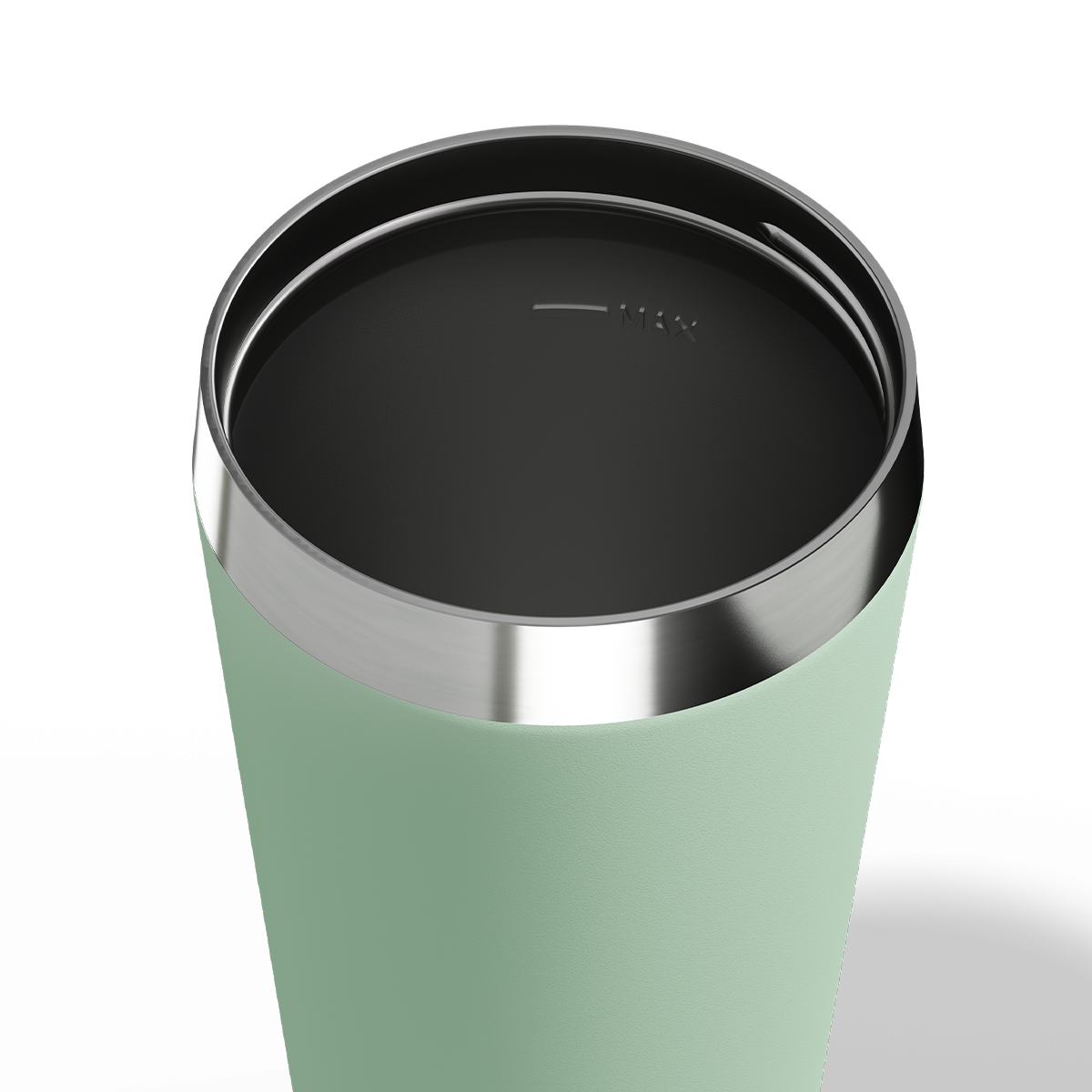 Sigg Helia stainless steel thermo mug 600 ml, milky green, 6015.70