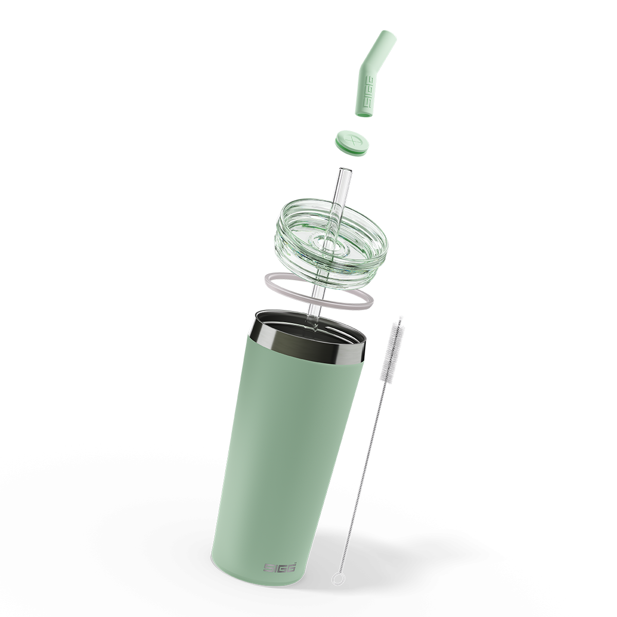 Termohrnček Sigg Helia z nerezovej ocele 600 ml, mliečne zelený, 6015.70