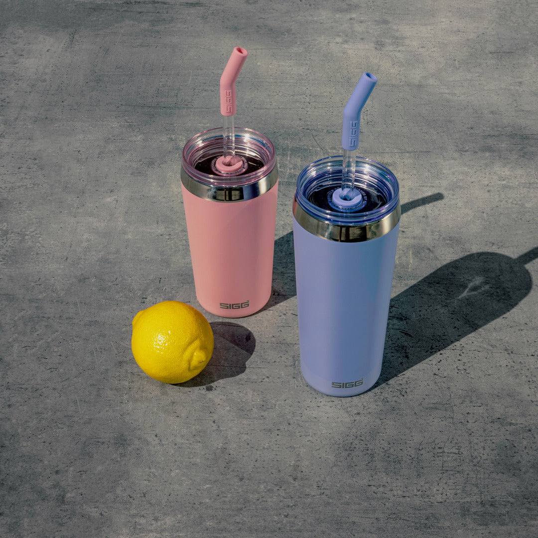Termohrnček Sigg Helia z nehrdzavejúcej ocele 450 ml, brusnica, 6015.30