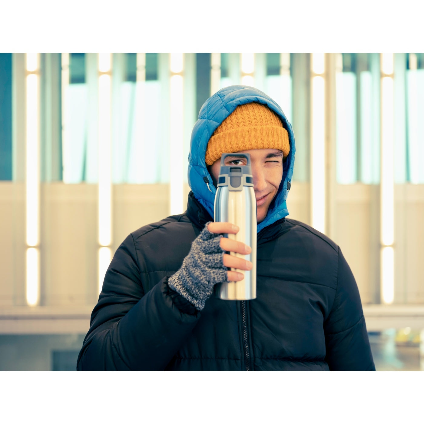 Sigg Shield One fľaša na pitie z nehrdzavejúcej ocele 750 ml, brúsená, 8991.90
