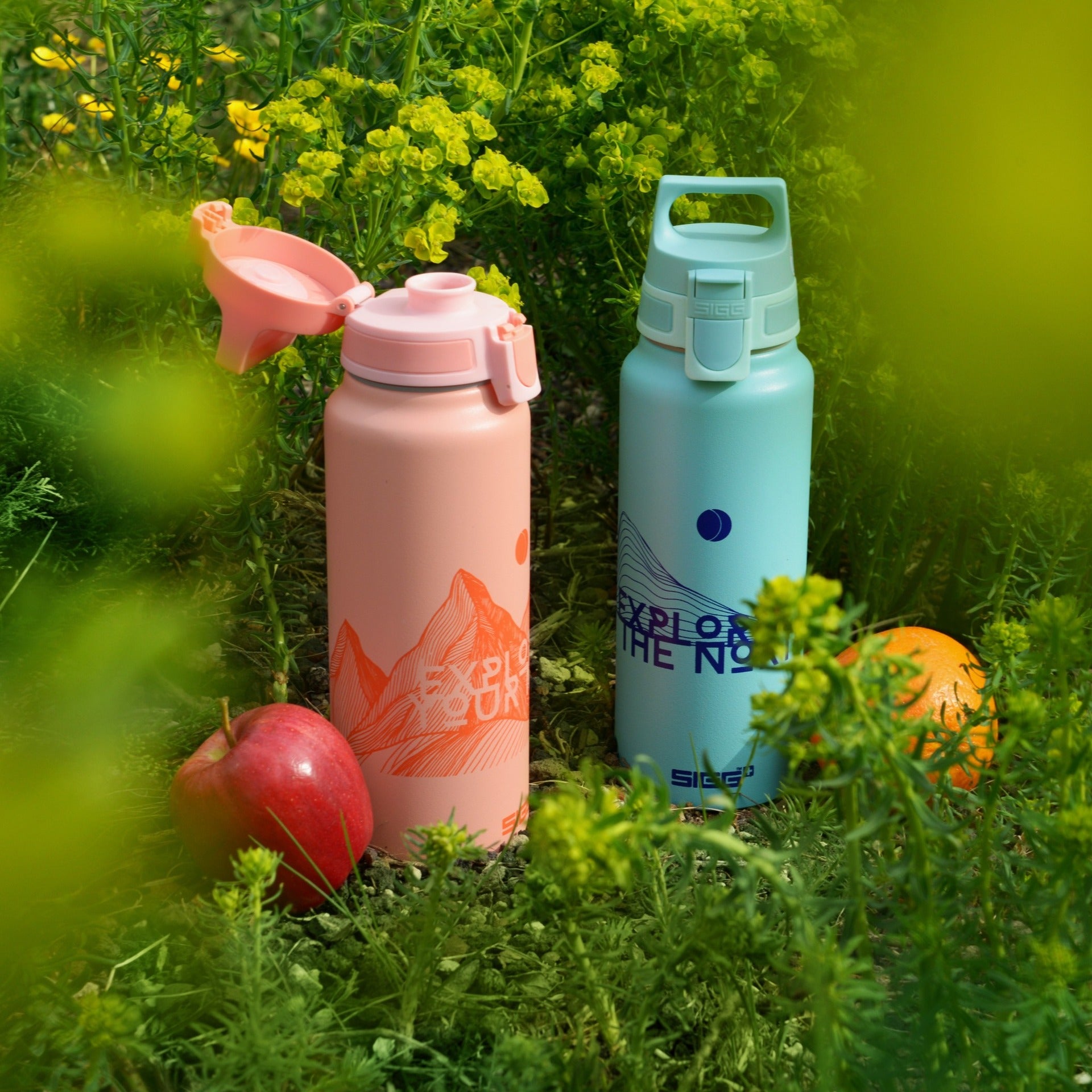 Sigg WMB One fľaša na pitie 1 l, pathfinder glacier, 9025.90