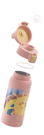 Sigg Shield Therm One detská fľaša na pitie 500 ml, slnečná, 6023.10