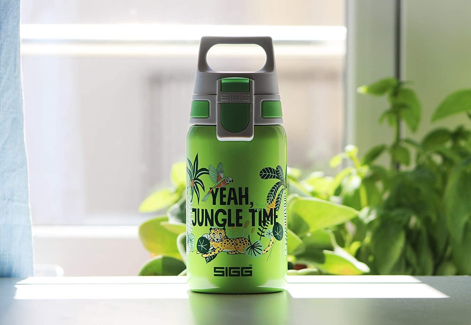 Sigg Shield One dětská láhev na pití 500 ml, jungle, 9000.80